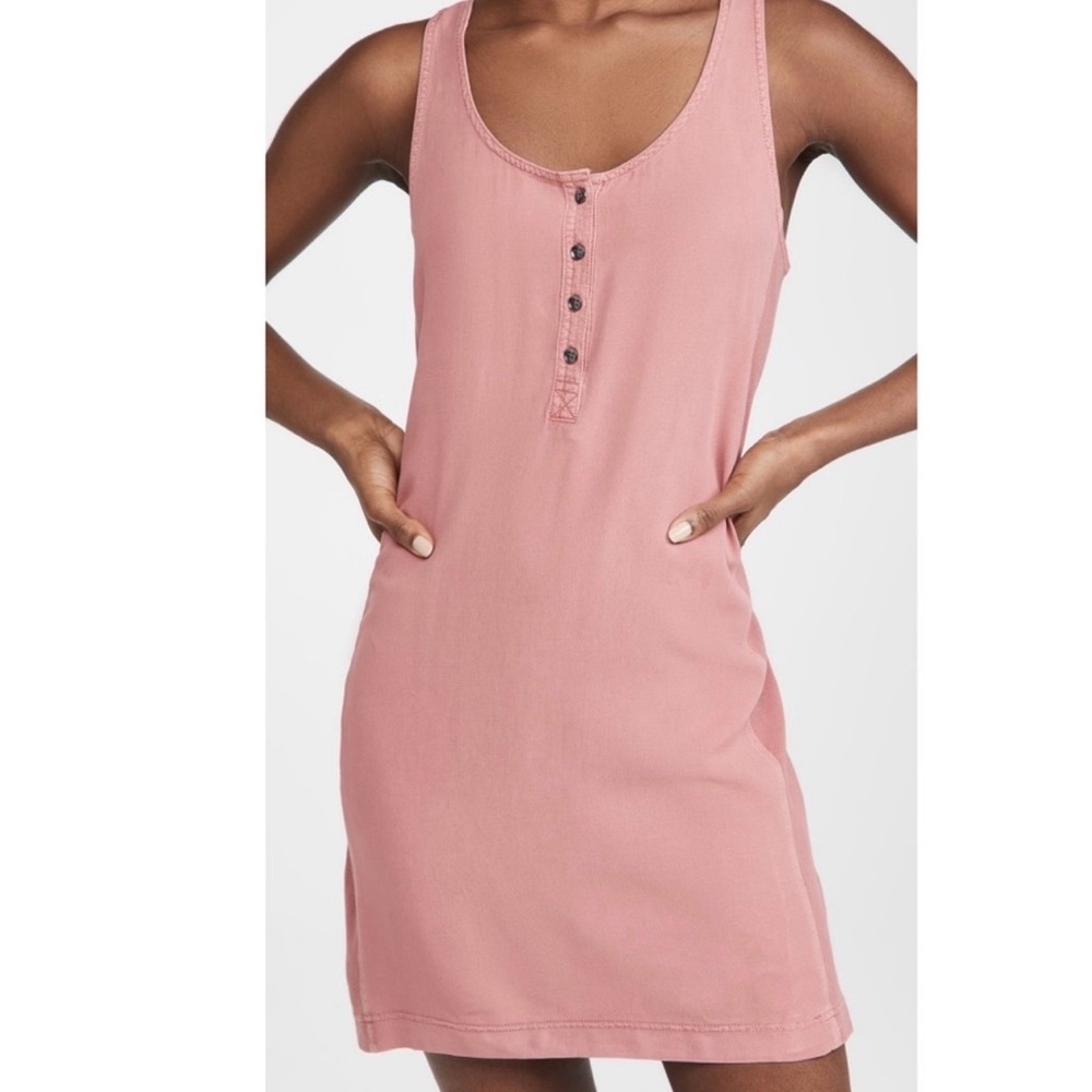 Splendid Promenade Henley Tank Mini Dress - Picture 2 of 8